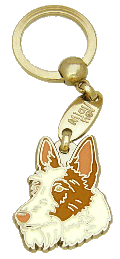 IBIZAN HOUND WIREHAIRED <br> (keyring, engraving included)